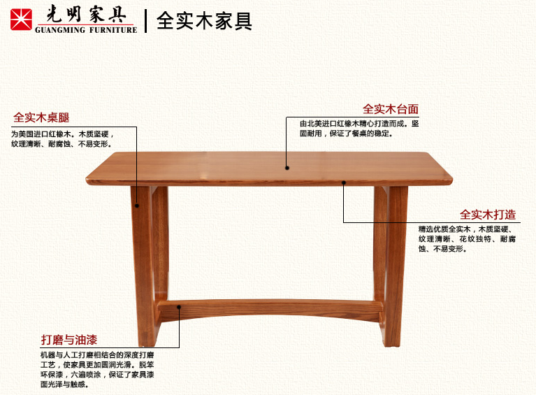 实木餐桌的特点与如何选购实木餐桌